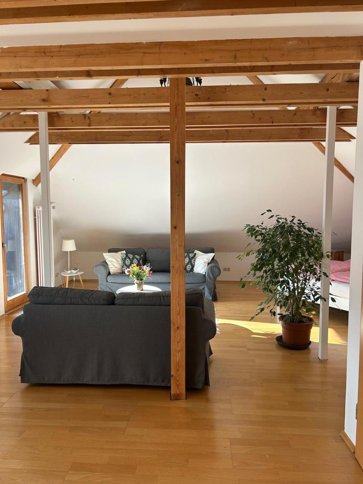 Grosse Wohnung Mit Dachterrasse In Starnberg Esterno foto
