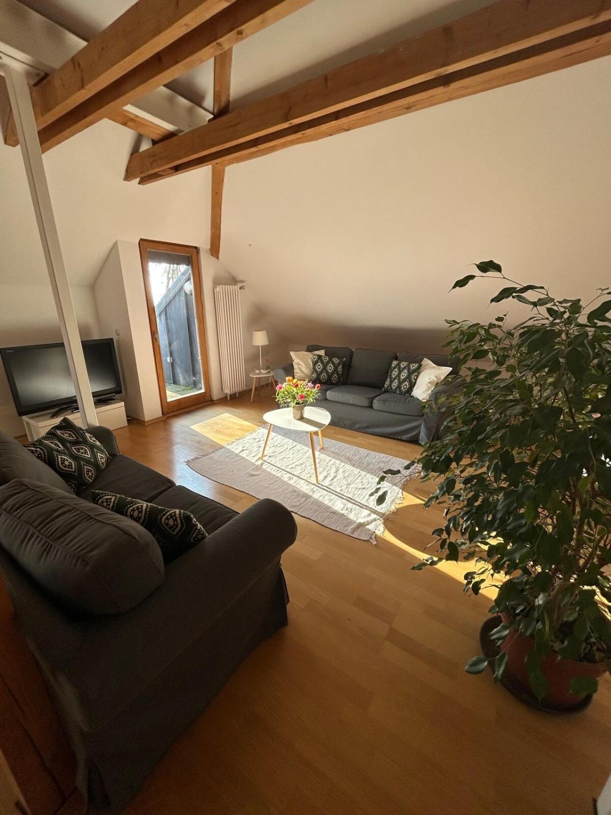 Grosse Wohnung Mit Dachterrasse In Starnberg Esterno foto